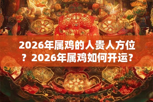 2026年属鸡的人贵人方位?2026年属鸡如何开运? 2026年属鸡的人贵人方位?2026年属鸡如何开运?