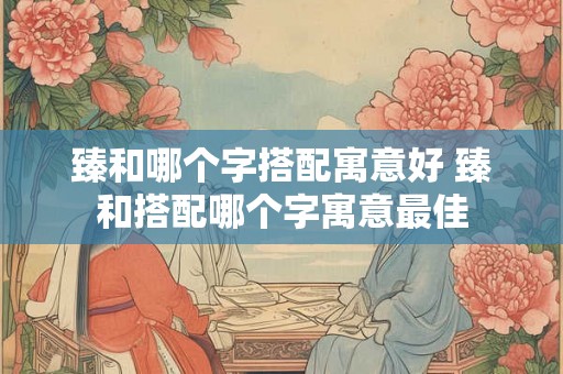 臻和哪个字搭配寓意好 臻和搭配哪个字寓意最佳