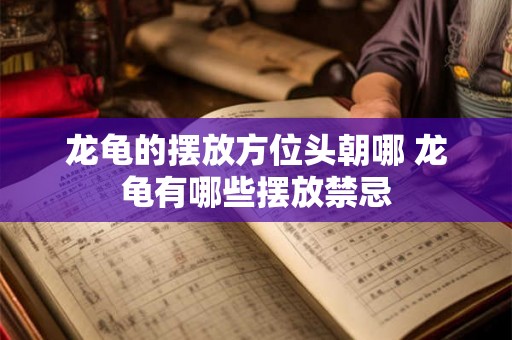 龙龟的摆放方位头朝哪 龙龟有哪些摆放禁忌 龙龟的摆放方位头朝哪 龙龟有哪些摆放禁忌