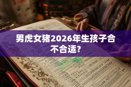 男虎女猪2026年生孩子合不合适？