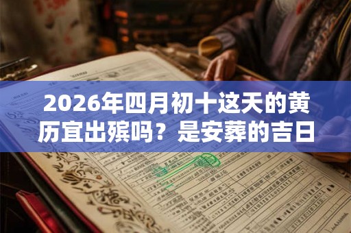 2026年四月初十这天的黄历宜出殡吗？是安葬的吉日吗？