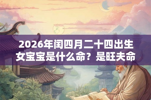 2026年闰四月二十四出生女宝宝是什么命？是旺夫命吗？