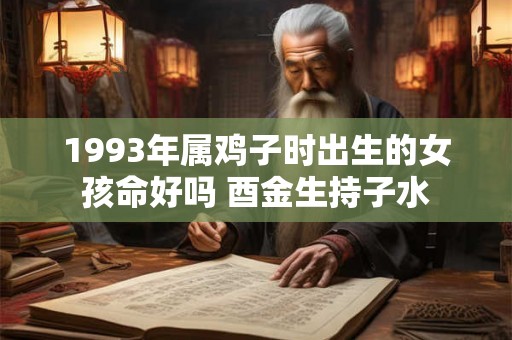 1993年属鸡子时出生的女孩命好吗 酉金生持子水