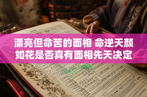 漂亮但命苦的面相 命逆天颜如花是否真有面相先天决定