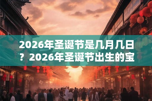 2026年圣诞节是几月几日？2026年圣诞节出生的宝宝好不好？