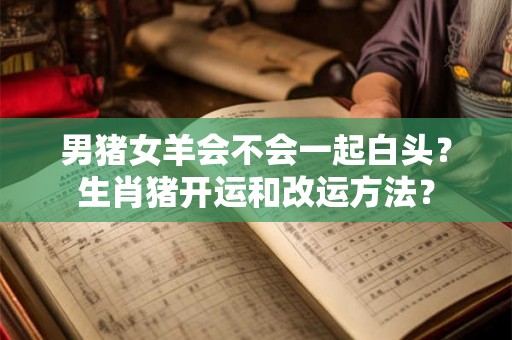 男猪女羊会不会一起白头？生肖猪开运和改运方法？