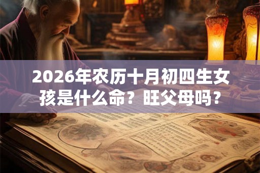 2026年农历十月初四生女孩是什么命？旺父母吗？
