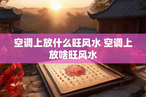 空调上放什么旺风水 空调上放啥旺风水