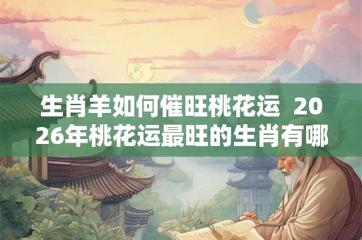 生肖羊如何催旺桃花运  2026年桃花运最旺的生肖有哪些