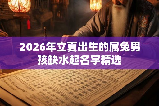 2026年立夏出生的属兔男孩缺水起名字精选 2026年立夏出生的属兔男孩缺水起名字精选