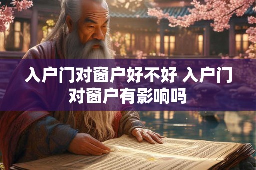 入户门对窗户好不好 入户门对窗户有影响吗