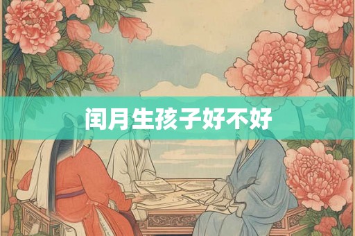 闰月生孩子好不好
