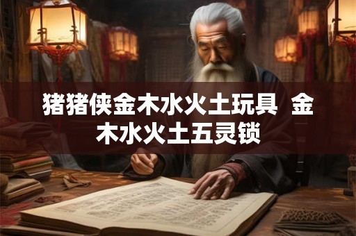 猪猪侠金木水火土玩具 金木水火土五灵锁 猪猪侠金木水火土玩具 金木水火土五灵锁