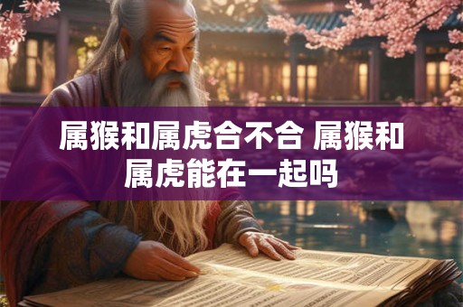 属猴和属虎合不合 属猴和属虎能在一起吗