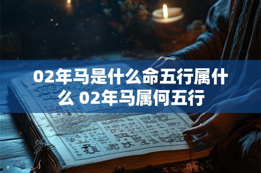 02年马是什么命五行属什么 02年马属何五行 02年马是什么命五行属什么 02年马属何五行