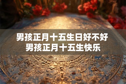 男孩正月十五生日好不好 男孩正月十五生快乐