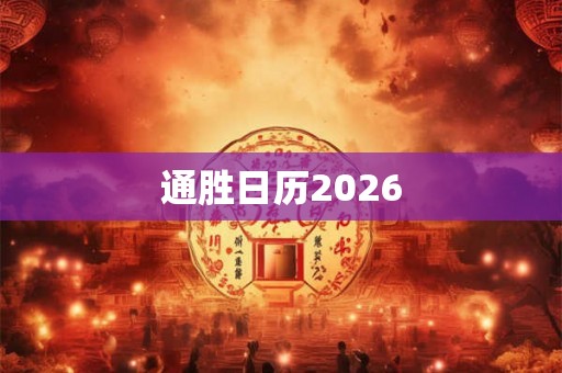 通胜日历2026 通胜日历2026