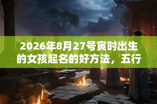2026年8月27号寅时出生的女孩起名的好方法，五行属什么