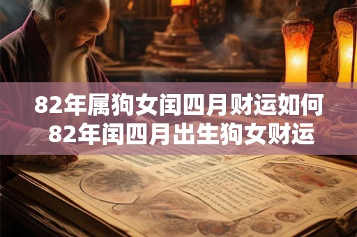 82年属狗女闰四月财运如何 82年闰四月出生狗女财运