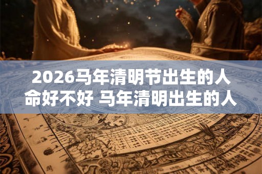 2026马年清明节出生的人命好不好 马年清明出生的人命运
