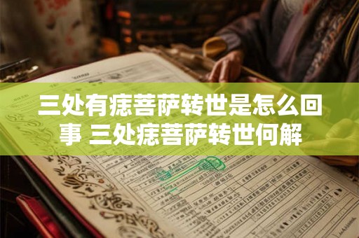 三处有痣菩萨转世是怎么回事 三处痣菩萨转世何解