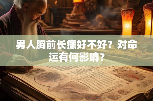 男人胸前长痣好不好?对命运有何影响? 男人胸前长痣好不好?对命运有何影响?