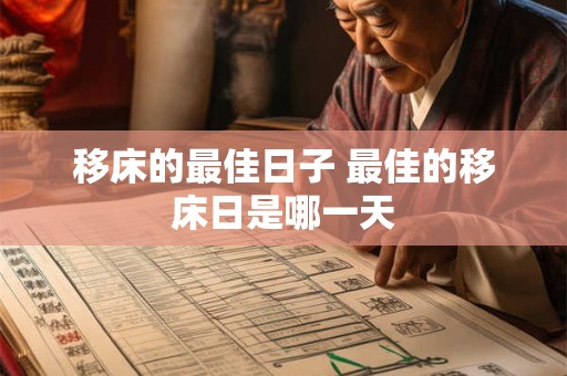 移床的最佳日子 最佳的移床日是哪一天
