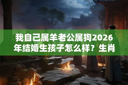 我自己属羊老公属狗2026年结婚生孩子怎么样？生肖相合吗？