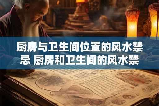 厨房与卫生间位置的风水禁忌 厨房和卫生间的风水禁忌有哪些