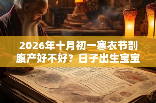 2026年十月初一寒衣节剖腹产好不好？日子出生宝宝命运？