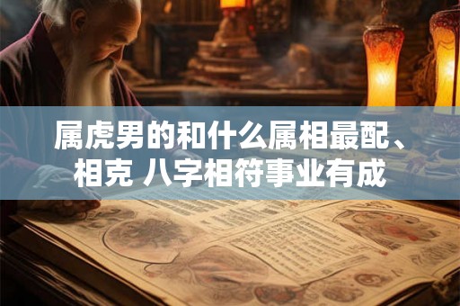 属虎男的和什么属相最配、相克 八字相符事业有成