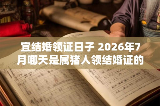 宜结婚领证日子 2026年7月哪天是属猪人领结婚证的吉日