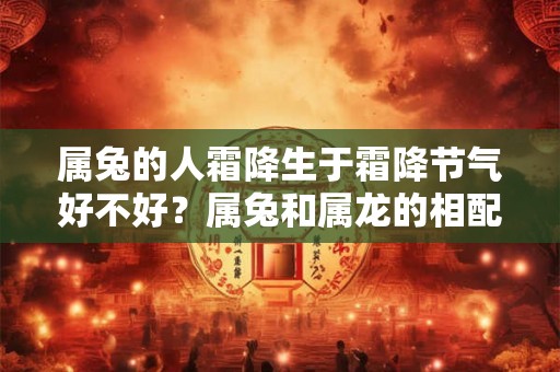 属兔的人霜降生于霜降节气好不好？属兔和属龙的相配吗？