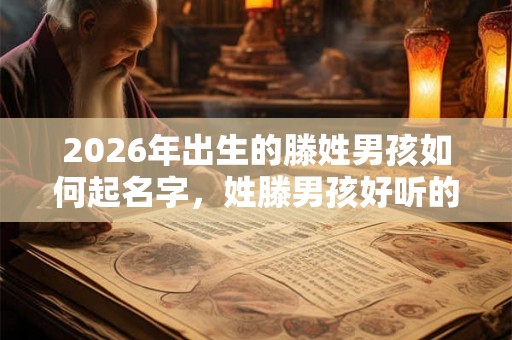 2026年出生的滕姓男孩如何起名字，姓滕男孩好听的名字