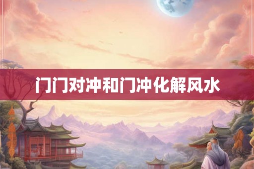 门门对冲和门冲化解风水 门门对冲和门冲化解风水