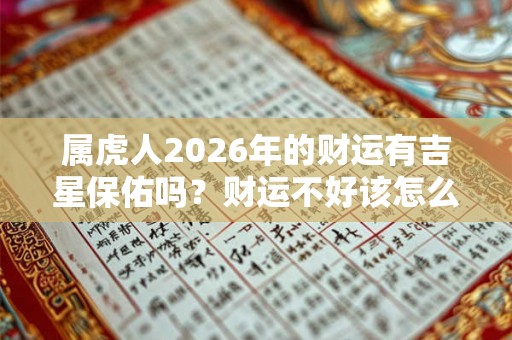 属虎人2026年的财运有吉星保佑吗？财运不好该怎么办？