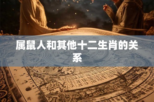 属鼠人和其他十二生肖的关系