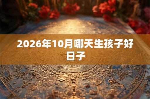 2026年10月哪天生孩子好日子 2026年10月哪天生孩子好日子