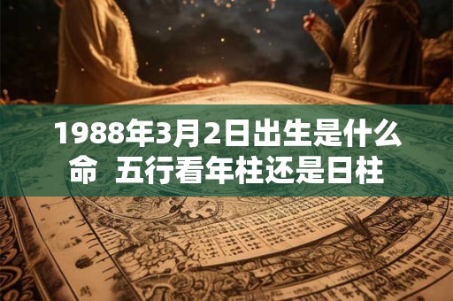 1988年3月2日出生是什么命 五行看年柱还是日柱 1988年3月2日出生是什么命 五行看年柱还是日柱