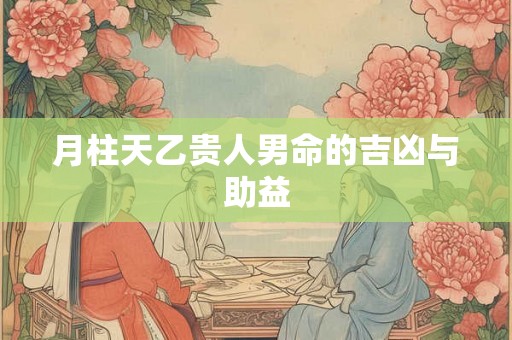 月柱天乙贵人男命的吉凶与助益