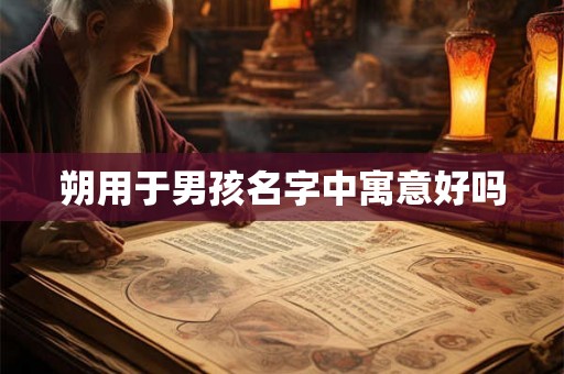 朔用于男孩名字中寓意好吗 朔用于男孩名字中寓意好吗