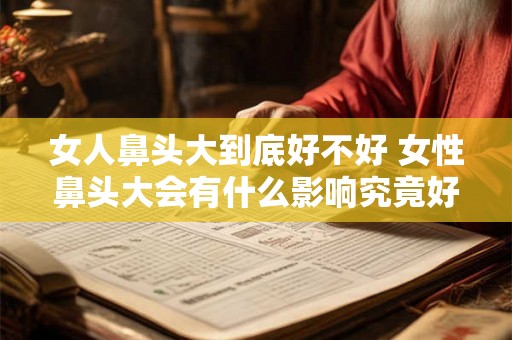 女人鼻头大到底好不好 女性鼻头大会有什么影响究竟好不好