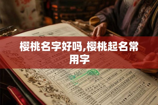 樱桃名字好吗,樱桃起名常用字