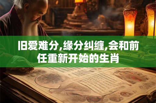 旧爱难分,缘分纠缠,会和前任重新开始的生肖 旧爱难分,缘分纠缠,会和前任重新开始的生肖