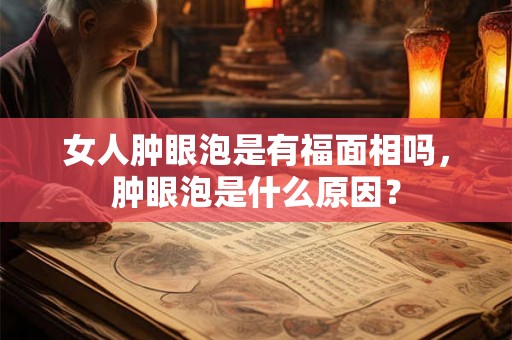 女人肿眼泡是有福面相吗，肿眼泡是什么原因？