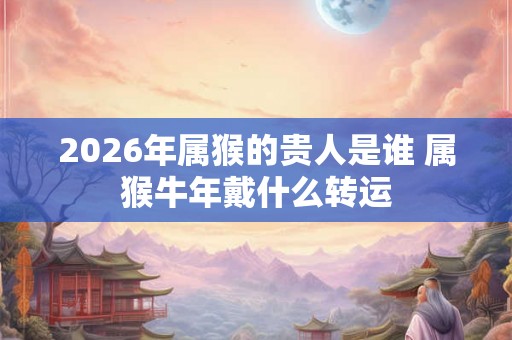 2026年属猴的贵人是谁 属猴牛年戴什么转运 2026年属猴的贵人是谁 属猴牛年戴什么转运
