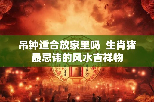 吊钟适合放家里吗  生肖猪最忌讳的风水吉祥物
