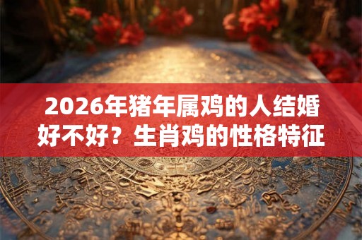 2026年猪年属鸡的人结婚好不好？生肖鸡的性格特征？