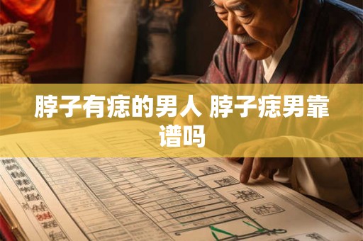 脖子有痣的男人 脖子痣男靠谱吗 脖子有痣的男人 脖子痣男靠谱吗