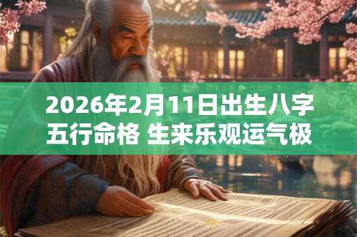 2026年2月11日出生八字五行命格 生来乐观运气极佳